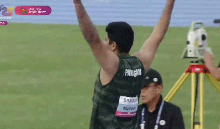 Arshad Nadeem wins Asian gold with 86.40m javelin throw
