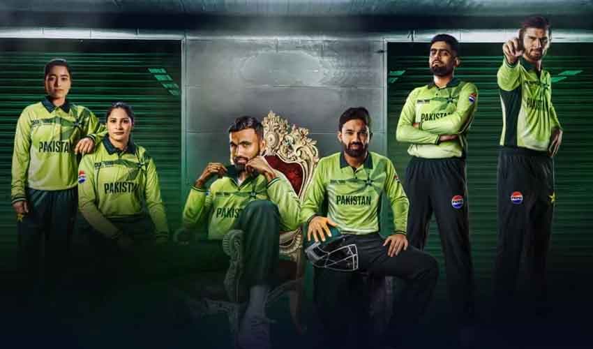 Pakistan's new kit for ICC Champions Trophy 2025 revealed!